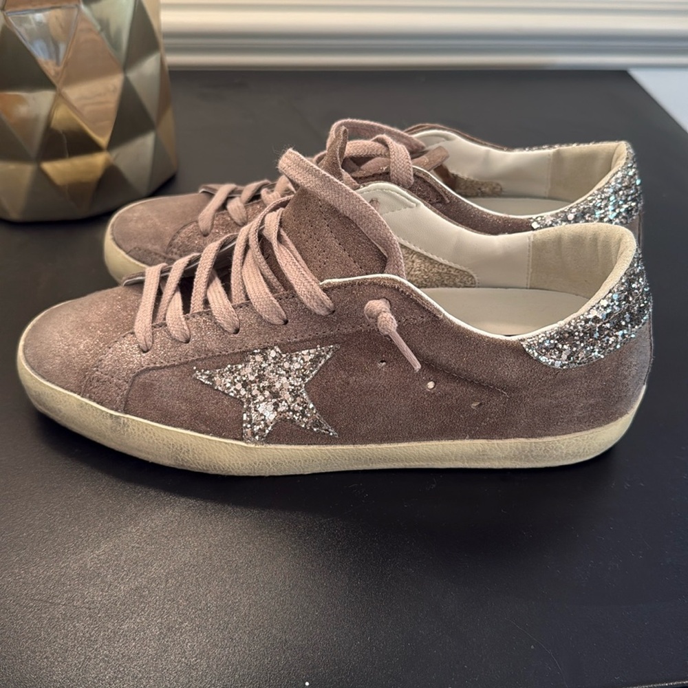 Golden Goose - Antique Pink & Silver - Like New - Size 9